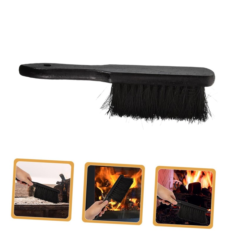 NOLITOY 2pcs Fireplace Cleaning Brush Multifunctional Bench Duster Tool for