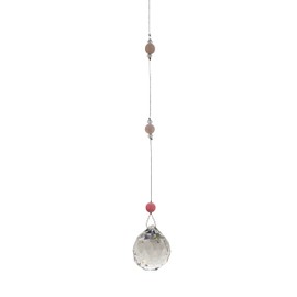 ASFOUR Crystal Ball 30mm and Preciosa Crystal Beads and Crystal Suncatcher Collaboration