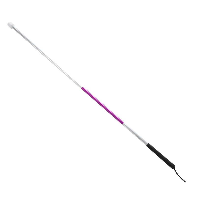 Folding Foldable Reflective Cane Crutch Portable Anti Shock Guide Walking