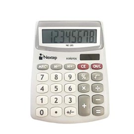 Nextep Calculadora 8 Dígitos Escolar Batería/Solar