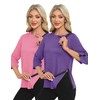 Poriff Chemo Port Shirts Post Surgery Clothing for Women Tear
