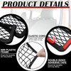 4 Pieces Car Storage Pocket Mesh Net Pocket Storage Back