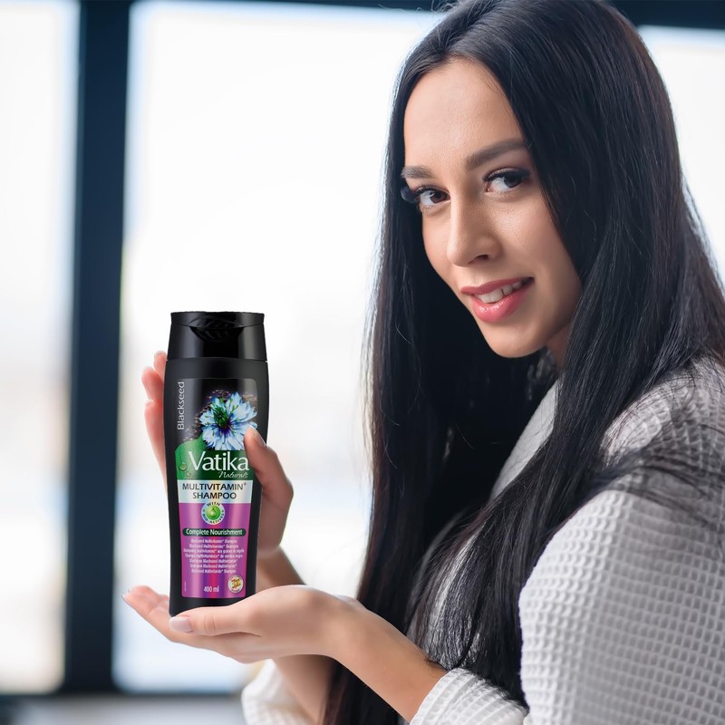 Vatika Naturals Multivitamin Enriched Blackseed Shampoo 400ml