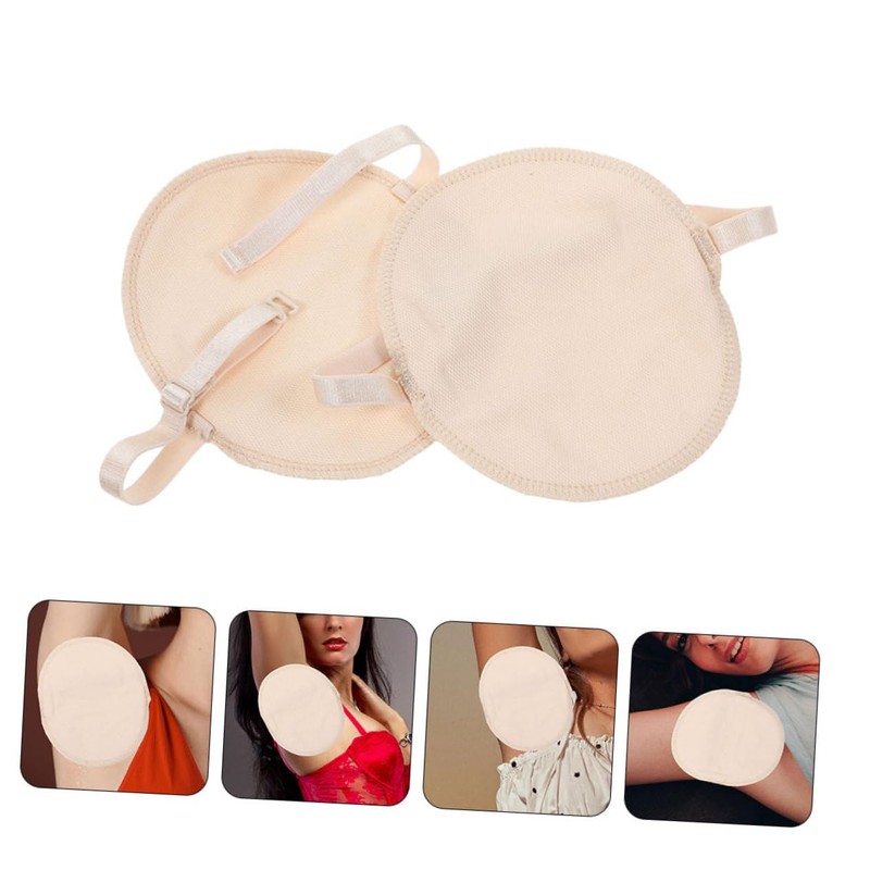 TOVINANNA Sweat Absorbing Pads Underarm for Women Men 2 Pairs