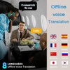 ENGFYADSY AI OWS Language Translator Earbuds Real Time, Supports 144