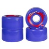Chaya Roller Skate Roller Big Softie's Clear Purple, 65 mm
