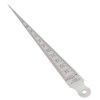 0-15mm 1pcs Stainless Steel Taper Feeler Gauge Ruler Hole Inspection