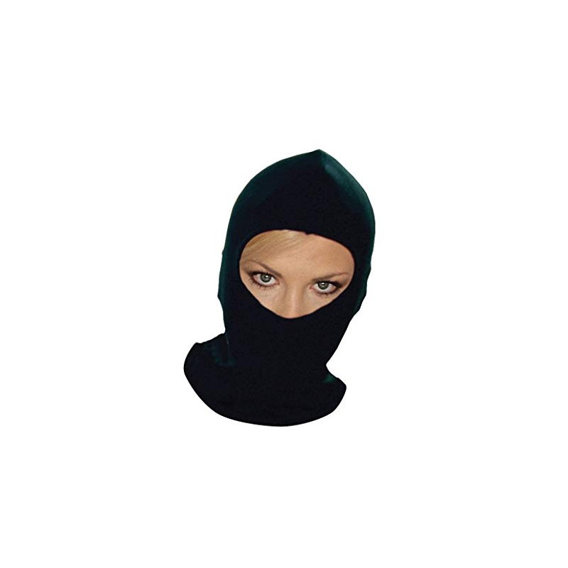 Thermal Synthetic Silk Black Balaclava Under Helmet Protection