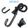 Bungee Cords With Hooks Elastic Heavy Duty Bungee Metal Shock