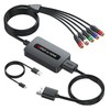 Component to HDMI Converter, 1080P YPbPr to HDMI Converter with