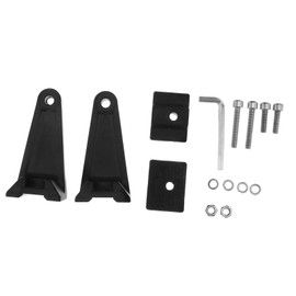 Headlight brackets headlight brackets work light mounting bracket black set for universal light bar