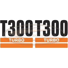 T300 Decal Sticker Set (Old Style) for Bobcat® Skid Steers | Replaces OEM # 6733307