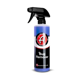 Adam's Car Bug Remover (16oz) - Powerful Car Bug Remover For Car Detailing | All Purpose Spray Removes Bug & Tar From Plastic, Rubber, Metal, Chrome, Glass, RV, Boat, Motorcycle