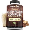 Nutrivein 11 Mushroom Blend Immune Support Herbal Supplement 90 Capsules