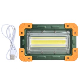 Work Light Aluminum Alloy High Power Portable COB 5000lm IP65 Rechargeable Foldable Flood Light