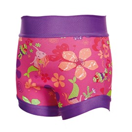 Zoggs Kids' Mermaid Flower Swimsure Nappy, Multi-Coloured, 6-9 months/6-9 kgs