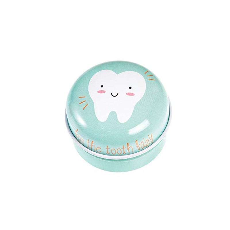 Rex London Zahndose, Blau, Metall, 4,5 x 2,5 x 4,5