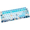 WSLUCKO Silicone Keyboard Cover Skin for Dell Latitude 3000 3340