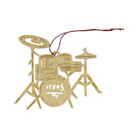 mugesh Pendant Drum Kit Poplar Wood - Great Gift for Musicians