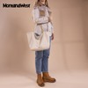 Montana West Oversized Tote Bag for Women Soft Vegan Leather