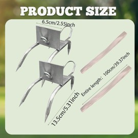 2025 New Portable Tree-Climbing Cat Claw Shoes Set - Anti-Slip Climbing Gear with Tree Spikes for Outdoor Adventures