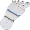 Barefoot Gas Pedal Cover - Chrome Detail - Easy to