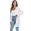Famrrifuu Chiffon Cardigan Women's Long Summer Cardigan Lightweight Long Sleeve