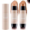 Erinde Contour Highlighter Stick with Brush -Bronzer Pen, Waterproof, Longwear