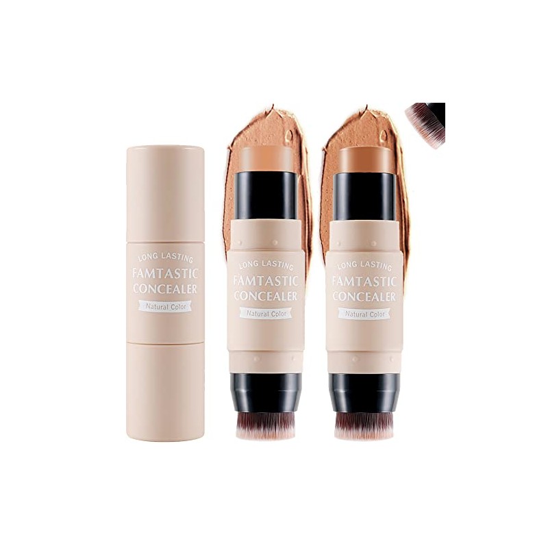 Erinde Contour Highlighter Stick with Brush -Bronzer Pen, Waterproof, Longwear
