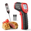 Eventek Infrared Thermometer, -50°C ~ 600°C Temperature Meter with 304