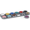Grimas - Make-Up Palette with 12 colours (struts-6014) (make-up/face painting)