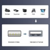 chenyang - Paquete de 6 adaptadores USB 2.0, USB 2.0
