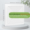 SL-JIJI 9x9 Inch Bathroom Fan Cover, Exhaust Fan Grille Replacement,