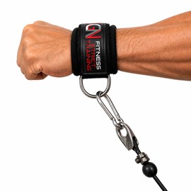 GN FITNESS Grilletes para Muñecas Gym, Muñequera para polea, Grillete muñeca hombre, Correa para mano, Accesorios de gimnasio, Modifica tu...         