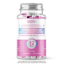  Zahari Health Perimenopause Multi-Nutrient Support. 30 Day Supply, Made in The UK
