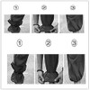 10/20pcs Boot Bands Blousing Garters Trouser Twists Military Double Twisted
