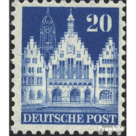 Bizonal (Allied Cast) 84X F fine used/cancelled 1948 Buildings (Stamps for collectors)