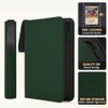 Carpeta Toploader de 4 bolsillos para tarjetas Toploader rígidas de