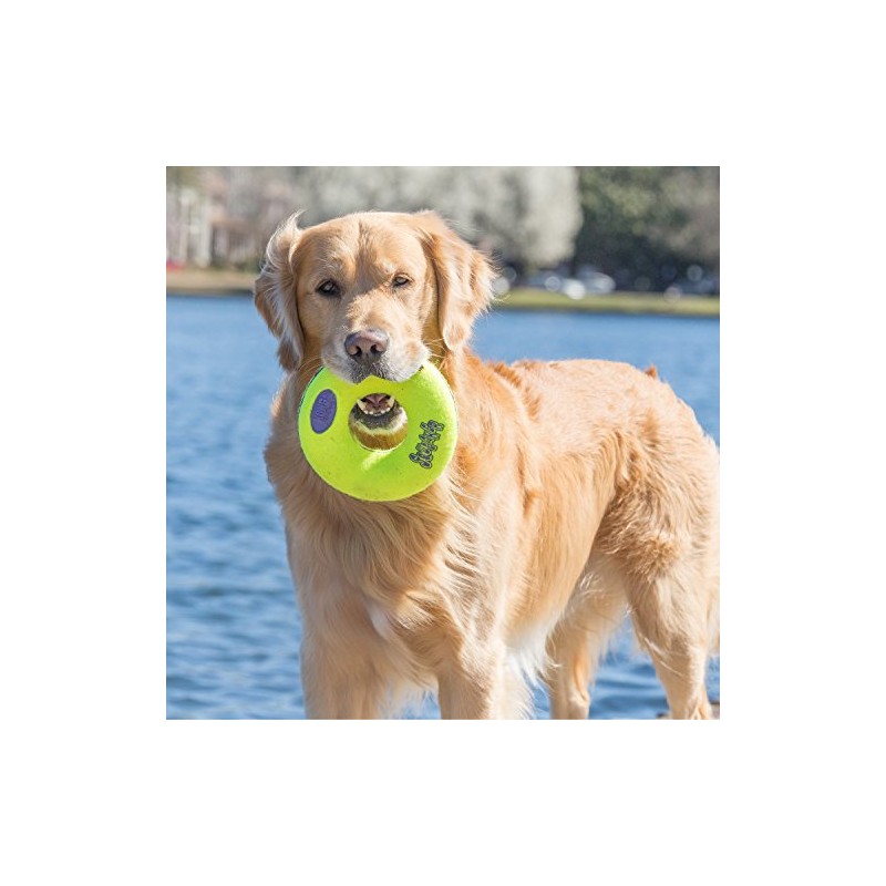 KONG Air Dog Squeaker Donut Dog Toy, Large