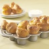 Nordic Ware Cast Aluminum Petite Popover Pan 1/4 Cup Each,