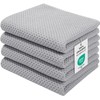 Moosfor 100% Cotton Tea Towels, Highly Absorbent Soft Dish Cloths,