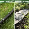 50 Pack 8 Inch Landscape Staples 11 Gauge Heavy Duty