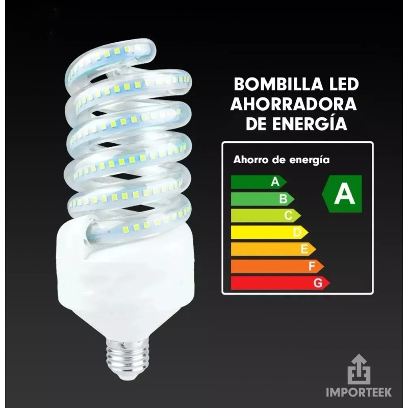 Importeek 15pz Foco Bombilla Lampara Luz Led Iluminacion Ahorrador 9w