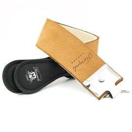 Leather Strop with Handle for Sharpening Straight Razor 15" Long & 3" Wide