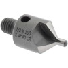 Made in USA Adjustable Stop Countersink: 1/4-28 Threaded Shank, #40