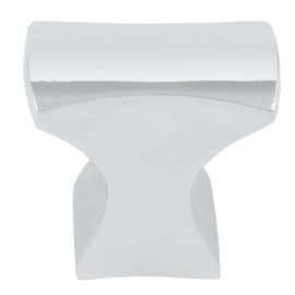 Stone Harbor Hardware Curtiss Cabinet Knob, 1-1/4 Inches, Polished Chrome