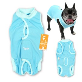 FREBLE Boys' Postoperative Clothing Elizabeth Wear (R) 7/Blue FS