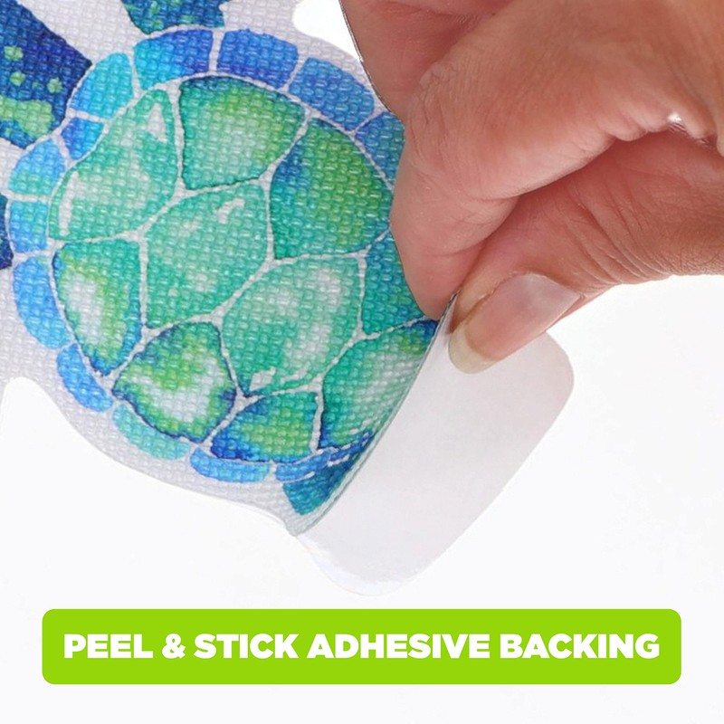 Ginsey Aqua Touch Sea Life Adhesive Non-Slip Safety Treads Tub