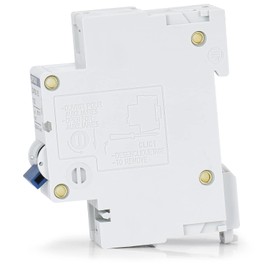 Chtaixi DC Miniature Circuit Breaker, 1 Pole 250V 80 Amp Isolator for Solar PV System, Thermal Magnetic Trip, DIN Rail Mount, High Current DC Disconnect Switch MCB 1P C80