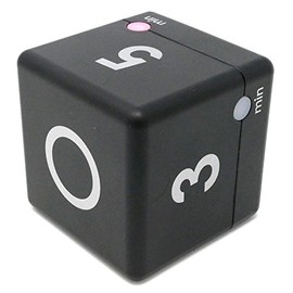 TFA Dostmann Digital Cube Timer, Black, L 60 x B 60 x H 60 mm